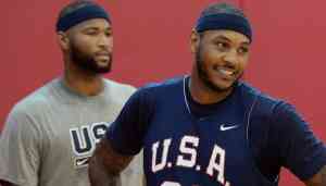 DeMarcus Cousins, Carmelo Anthony