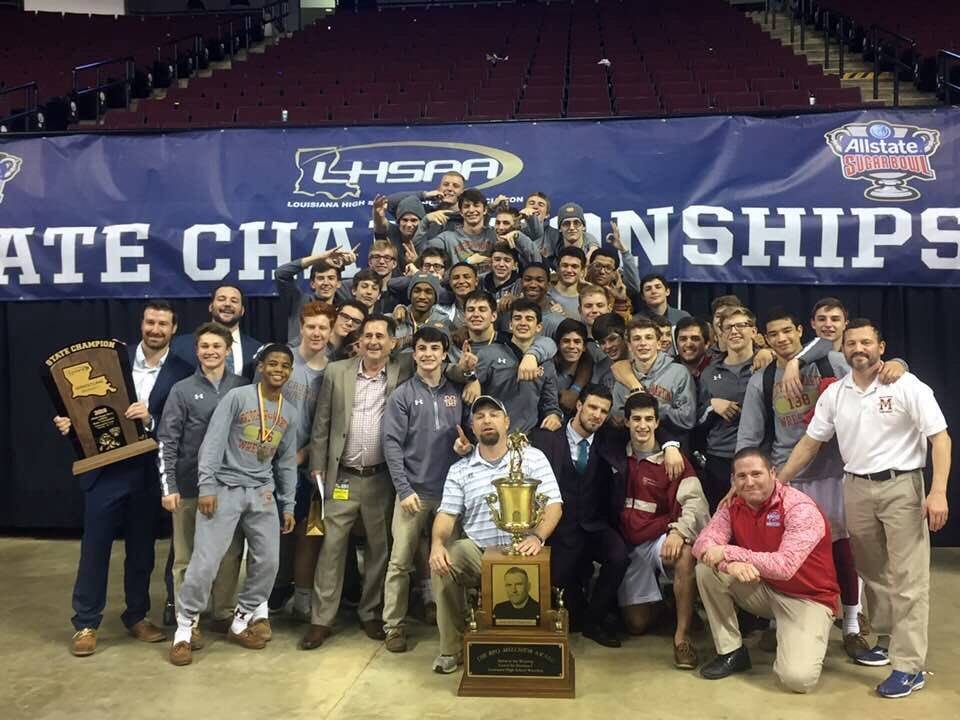 State Wrestling Finals: Brother Martin dominates to win Division I, St. Louis Catholic, Teurlings, Parkway also crowned team champions