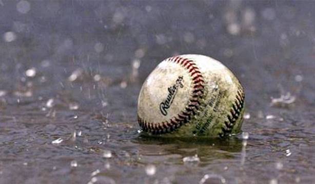 Baseball rained out